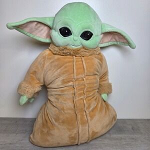 Star Wars Grogu Baby Yoda Pillow Pet Plush 20" Mandalorian Toy Collectible
